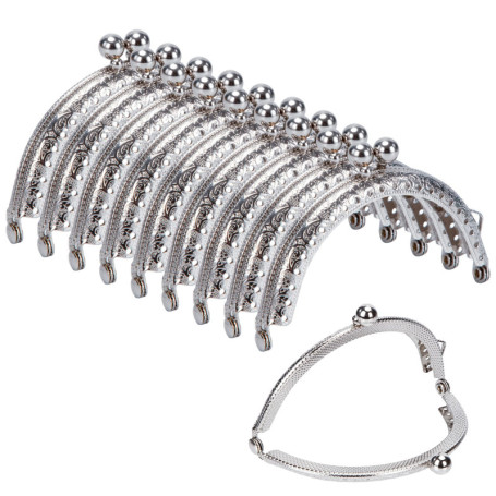 Arc en Métal Cadre Baiser Fermoir Serrure Semi-Circulaire Sac À Main Sac Cadre Fermoir Serrure Fermoirs Craft Cadre pour DIY Por