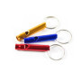 14 Pièces Aluminium Sifflet, Sifflet d'urgence en Aluminium, avec Porte-clés pour Le Sport, Postuler à l'entraînement, Le Campin