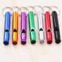 14 Pièces Aluminium Sifflet, Sifflet d'urgence en Aluminium, avec Porte-clés pour Le Sport, Postuler à l'entraînement, Le Campin