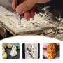 YUTUY Outil de Ciseaux à Bois Kit,29Pièces DIY Outils de Sculpture,Couteau Sculpture Bois,Kit Sculpture Bois,Avec gants anti-cou
