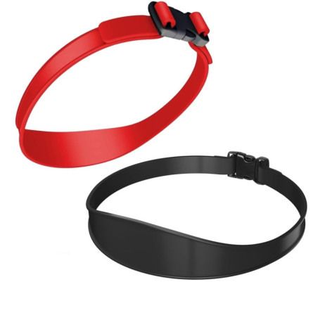 BOBOZHONG Modèle de Coupe de Cheveux,2 Pièces Instructions de Coupe de Cheveux Silicone Réglable,Guide de Coupe de Cheveux Gabar