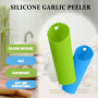 2 Pièce Epluche Ail en Silicone, de Peau Presse-ail Professionnel,Rouleaux D'éplucheur D'ail Peeling, Accessoire de Cuisine pour