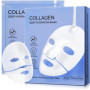 Lot de 6 masques de collagène bio pour la nuit, anti-âge, anti-rides, masque facial anti-rides, masque de nuit hydratant