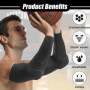 Eowppue Lot de 4 Coudières de Sport - Confort Supérieur Protège-Bras de Volley-Ball, Protège-Bras épaissis Idéal pour Divers Spo