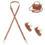 PMELCXD Ensemble de bandoulière pour sac et poignée de sac à main - Convient pour Longchamp, Sac à main pour femme, Bandoulière,