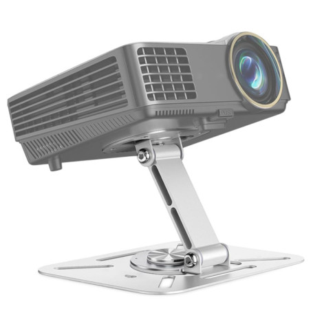 BNGXR Support de Projecteur, Support Videoprojecteur de Bureau, Support Mural Pliable pour Projecteur Rotation à 360°, Multifonc