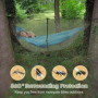 Casenly Moustiquaire de Camping pour Hamac, Moustiquaire Ultralight pour Hamac, Portable Moustiquaire de Hamac, Fermeture éclair