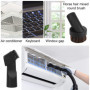 MXTIMWAN 6 Pièces Accessoires pour Aspirateur - Embout Aspirateur - Brosse Aspirateur Universel pour Meubles Brosse Aspirateur A