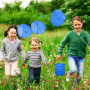 Filets télescopiques à papillons - Filets de pêche extensibles avec seaux d'eau pliables pour attraper les crabes, les insectes,