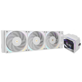 Thermalright Hyper Vision 360 ARGB White CPU AIO Refroidisseur de processeur AIO spécification PC 360 - Écran LCD IPS avec résol