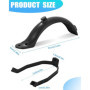 Ixydor Garde Boue Arrière pour Trottinette Electrique, Garde Boue Trottinette, Accessoires Trottinette Electrique pour Xiaomi M3