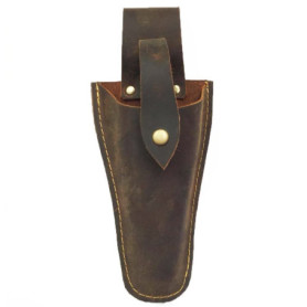 Étui en cuir pour sécateur ou pince, étui en cuir, porte-outils, porte-ceinture, sac pour pinces, sécateurs, ciseaux ou couteau 