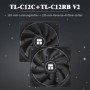 Thermalright Assassin X 120R SE PLUS Refroidisseur d’air pour processeur, caloducs 4 x 6 mm, silencieux, PWM 120 mm, avec roulem