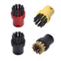 Lot de 4 brosses de nettoyage à vapeur，Accessoires de nettoyage à vapeur，Brosses Rondes Set,pour Kärcher SC1 SC2 CTK10 SC3 SC4 S