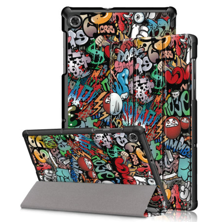 Kemocy Coque pour Lenovo Tab M10 Plus TB-X606F/TB-X606X, ultra fine en cuir PU avec fonction de support pour tablette Lenovo Tab