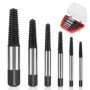 Peevisap 6 Pièces Extracteur de Vis, Extracteur Vis Cassée, Extracteur de Boulon, Extracteur de Vis Casse, Pour Desserrer et Enl