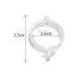 Hazrcvr Support pour Plantes 200 Pièces Jardin Plantes Clips Tuteur Tomate Accroche Tomates Clips de Support de Plantes ​Clip Vi