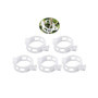 Hazrcvr Support pour Plantes 200 Pièces Jardin Plantes Clips Tuteur Tomate Accroche Tomates Clips de Support de Plantes ​Clip Vi