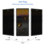 YIFNTANG [2 Pièces] Verre Trempé Anti-espion pour Google Pixel 6A 5G,9H Dureté, Anti Rayures,Sans Bulles,Privacy Protection D'éc