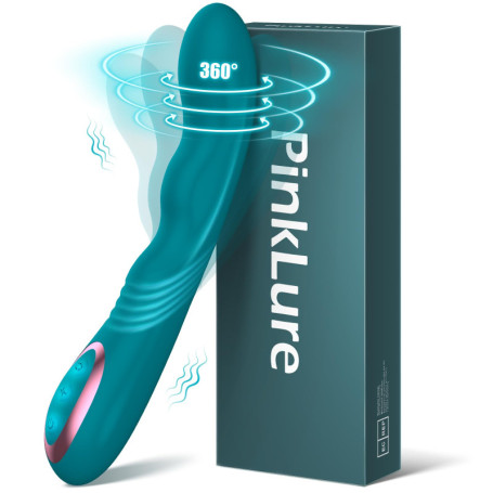 Vibromasseur pour elle, vibration du point G pour femme avec 3 modes de rotation et 10 modes de vibration, vibromasseur gode sil