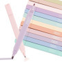 Surligneurs Pastel, 12pcs Double Tête Surligneurs Pastel Esthétiques de La Bible,Double Tête Surligneurs, Highlighters de Mignon