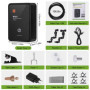 Humidificateur pour Reptiles, Diealles Shine Système de Brumisation Intelligent pour Reptiles avec Arroseur de Brouillard Réglab