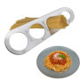 Mesureur de Spaghetti, Mesureur de Pâtes en Acier Inoxydable à 4 Trous, Outil de Mesure Pâtes Nouilles, Gadgets de Contrôle de P