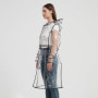 LERTREEUK Manteau de Pluie léger en EVA avec Ceinture pour Femme