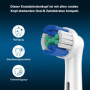 16 Unités Brossette Compatible Électrique Oral B Tête, Brosse à Rechange, Brossettes Électriques Sensitive Clean Dent, Electriqu