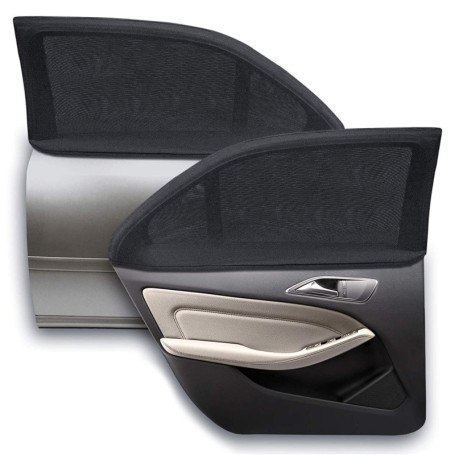 WIN.MAX Pare-Soleil Voiture Bébé,2 Pièces Chaussette Voiture Soleil par Bloquer Les Rayons UV par Protege Soleil Voiture Arrière