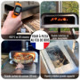 Four à Pizza Extérieur au Feu de Bois ● Conçu en France ● Acier Premium ● Surface de Cuisson XXL ● Flux d'Air Réglable ● Art Cul