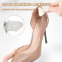 12 Paires Coussinet Talon Chaussure - Autocollant, Antidérapant, Coussinets de Talon, Protege Talon Chaussure pour Chaussures Tr