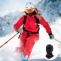 SEFIRST Cagoule Moto Polaire Balaclava Hiver, Masque De Ski, Coupe-Vent Cagoule Multifonction, Chaud ＆ Couvre-Visage Respirant p
