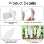 NXPUXP Étiquettes en Plastique Pour Plantes Avec Stylo,Étiquettes et Accessoires Réutilisables Pour Plantes,Étiquettes en Plasti