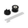 QWORK 3 Pcs Coupleur 9704230 Compatible avec Kitchenaid KSB52/KSB5/5KSB52/5KSB5, Pieces Detachees Kitchenaid avec Outil de Suppr