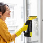 Nettoyeur de Vitres Aspirateur de fenêtre rechargeable - Kit de nettoyage électrique pour vitres - Réservoir d'eau de 200 ml San