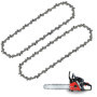 EPLZON 300 mm 3/8"LP 1,3 mm 45 maillons Chaîne de tronçonneuse Faible Rebond Chaîne de tronçonneuse compatible avec Einhell, Bos
