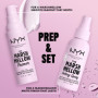 NYX Professional Makeup Spray Fixateur de Maquillage Matifiant Anti Brillance Marshmellow