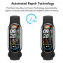 AUUYYA [Lot de 6 Protecteur D'Écran HD Transparent pour Xiaomi Mi Smart Band 9 1.62" 2024 - Film en TPU Flexible Anti-Bulles, Ul