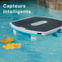 Dolphin Robot Nettoyeur Skimmer de Piscine Skimmi - Nettoie la Surface de l’Eau grâce Son Panneau Solaire Intelligent