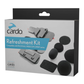 Cardo KIT RAFRAÎCHISSEMENT POUR SÉRIES PACKTALK/FREECOM X/SPIRIT, Noir