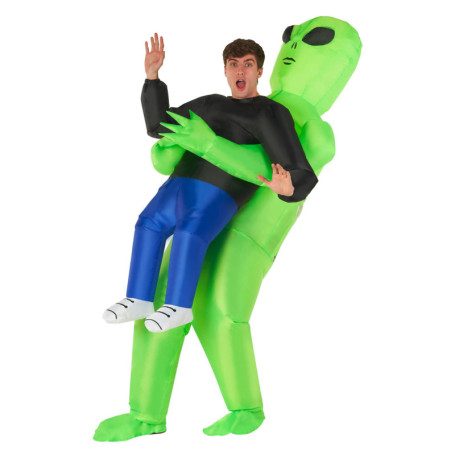 Morph Premium - Déguisement Gonflable Alien Adulte, Alien Costume Gonflable, Déguisement Gonflable Adulte, Deguisement Gonflable