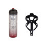 ZEFAL Pack Arctica 75 Argent-Rouge et Pulse B2 Noir - Pack Hydratation avec Bidon Vélo Isotherme et Porte Bidon Velo - Porte Gou