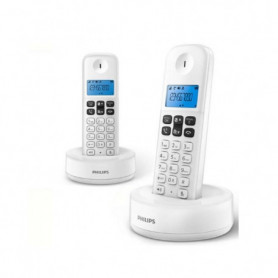 Téléphone Sans Fil Philips D1612W/34 1,6" 300 mAh GAP (2 pcs) Blanc 58,99 €