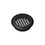 cyclingcolors 10x Grille de ventilation aération ronde plastique diamètre encastrement 50mm hauteur 12.5mm cache protection plaf
