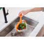 MYBO TV Salad WHIZZ Essoreuse à Salade et Passoire - Rince et Essore Rapidement - Idéale pour Fruits, Légumes et Salades - Desig