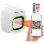 Lecteur sesam Vitale DC300, 3 en 1 : QR Code - NFC - Carte monofente - Plug and Play, Pas de Pilote à Installer -Compatible PC/S