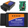 Elm327® WiFi OBDII + Srvice Francais 7/7J - LIT ET EFFACE Les Codes ERREURS Instantané, Valise de Diagnostic Tous VÉHICULES - An