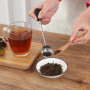 Infuseur boule à thé rotative | Cuillère passoire à thé en acier inoxydable | Poignée ergonomique | Filtre à thé innovant et ast