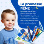 Nene Busy Board Montessori – Jouet éducatif 2 à 6 Ans garçon Fille – Planche d’activités sensorielle sans écran – Lettres, Chiff